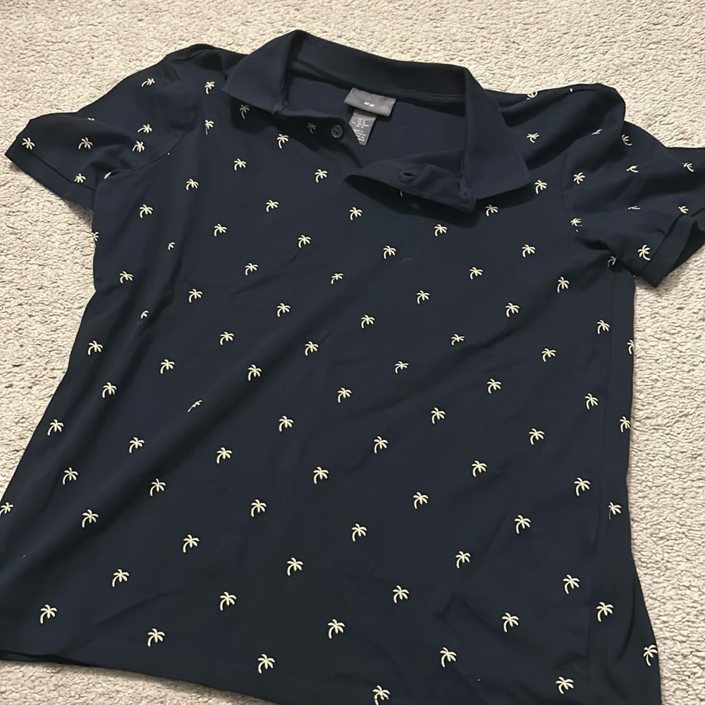 H&M tropical polo